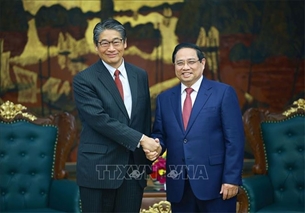 លោក Pham Minh Chinh នាយករដ្ឋមន្ត្រី ទទួលជួបឯកអគ្គរដ្ឋទូតជប៉ុន អេមីរ៉ាតអារ៉ាប់រួម និងកាតា